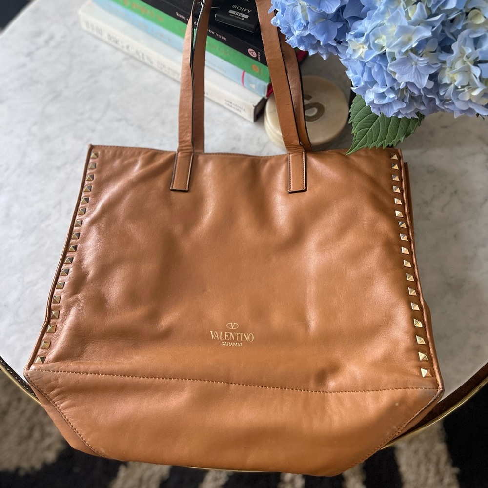 Valentino Rockstud Shopping Tote
